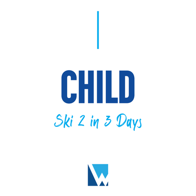 Child Ski 2 in 3 Days Lift Ticket