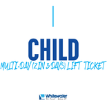 Child (6& Under) 2 in 3 Multi-Day Lift Ticket