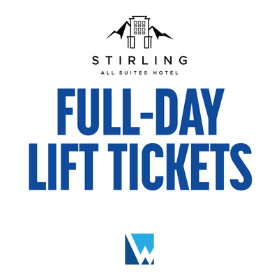 Stirling All Suites Hotel All Mountain Full-Day Lift Tickets