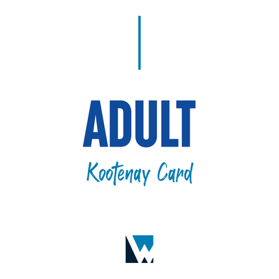 2026.2027 Kootenay Card - Adult