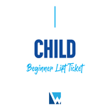 Child Beginner Lift Ticket - Ages 0-6