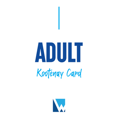 2024/2025 Kootenay Card - Adult