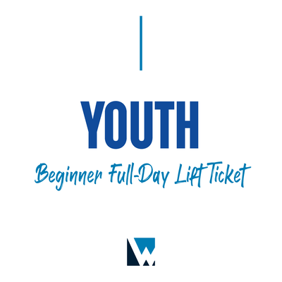 Beginner Full-Day Lift Ticket - Youth
