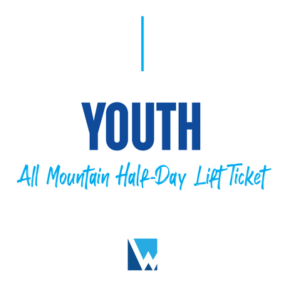 All Mountain Half-Day Lift Ticket - Youth