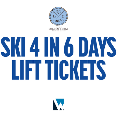 Logden Lodge Ski 4 in 6 Days Lift Tickets