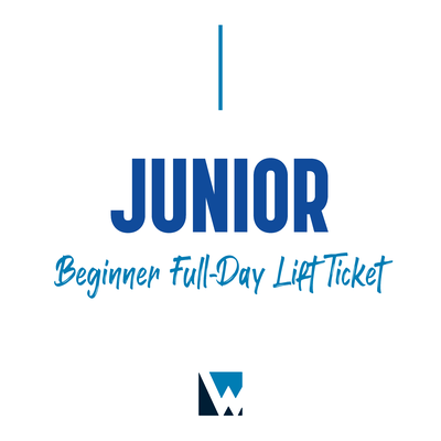 Beginner Full-Day Lift Ticket - Junior