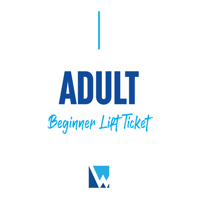 Beginner Lift Ticket - Adult