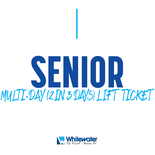 Senior (65-74) 2 in 3 Multi-Day Lift Ticket