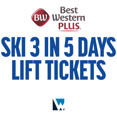 Best Western Plus Baker Street Inn Ski 3 in 5 Days Lift Tickets