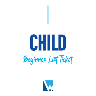 Beginner Lift Ticket - Child