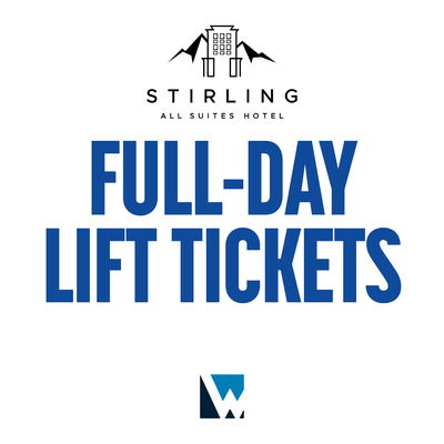 Stirling All Suites Hotel All Mountain Full-Day Lift Tickets