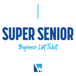 Super Senior Beginner Lift Ticket - Ages 75+