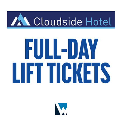 Cloudside Hotel All Mountain Full-Day Lift Tickets