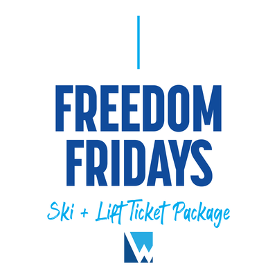 Freedom Fridays: Ski + Lift Ticket Package