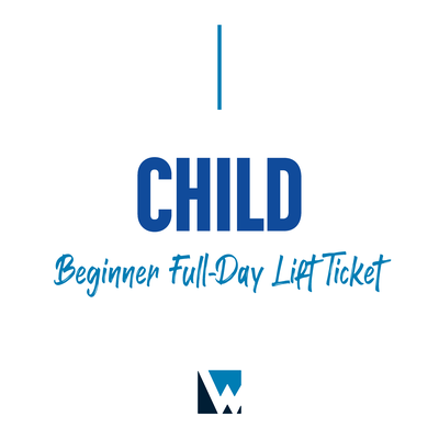 Beginner Full-Day Lift Ticket - Child