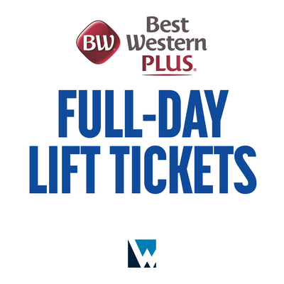 Best Western Plus Baker Street Inn All Mountain Full-Day Lift Tickets