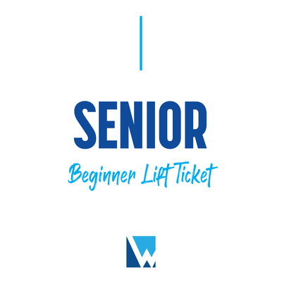 Beginner Lift Ticket - Senior