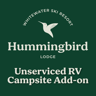 1-night Unserviced RV Campsite Add-on