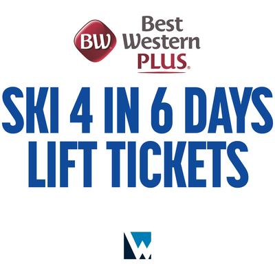Best Western Plus Baker Street Inn Ski 4 in 6 Days Lift Tickets