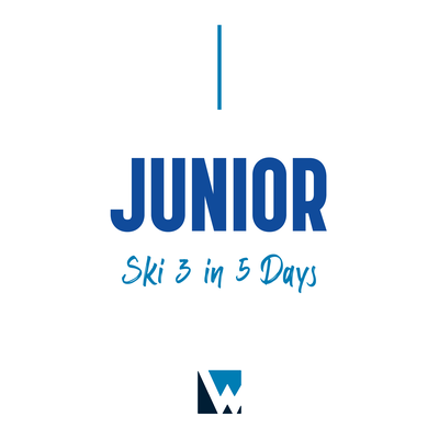 Junior Ski 3 in 5 Days Lift Ticket