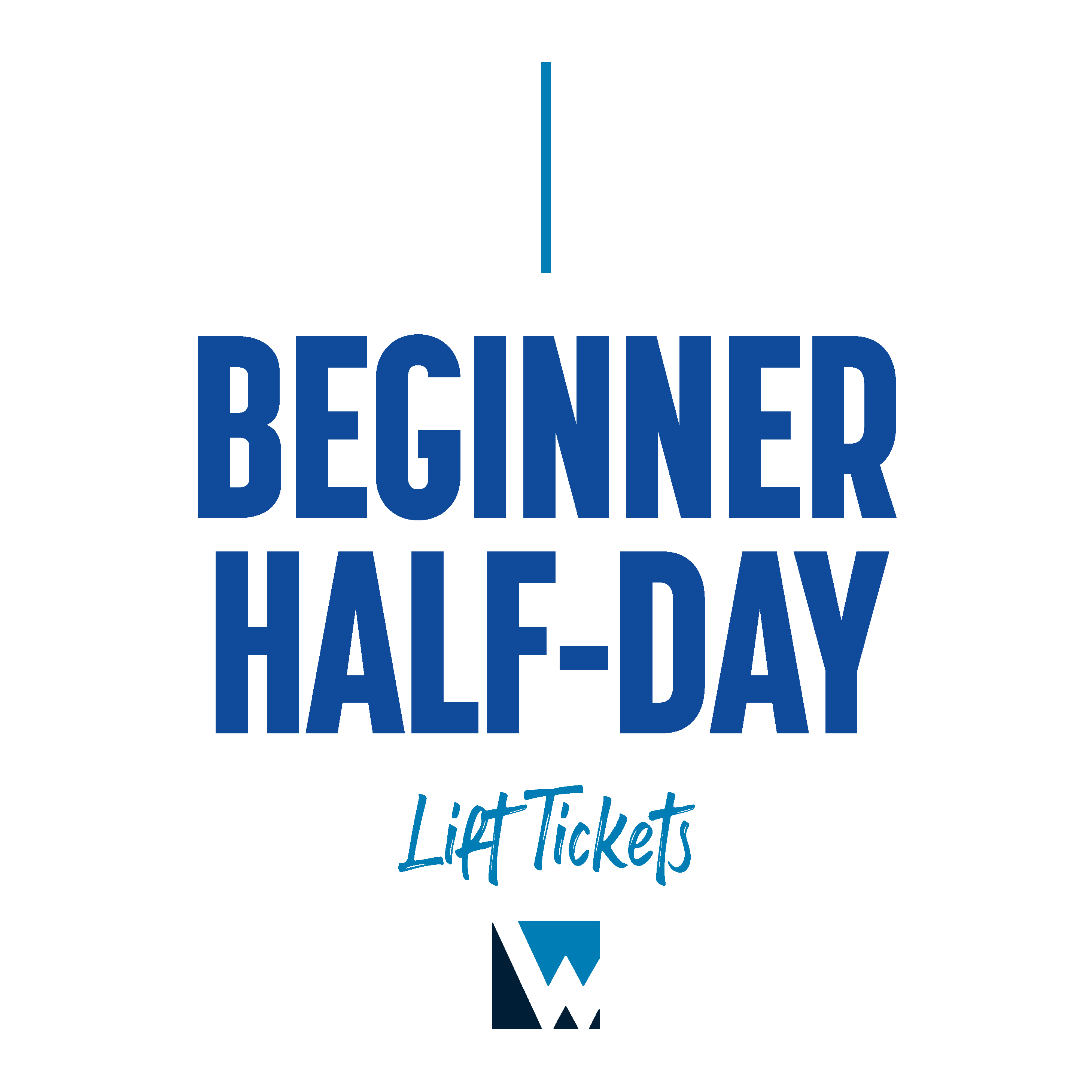 Beginner Half-Day Lift Tickets (12:30pm - Close)