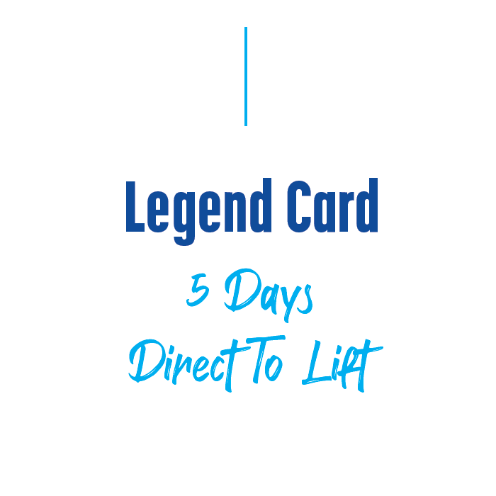 Legend 5 Day Card